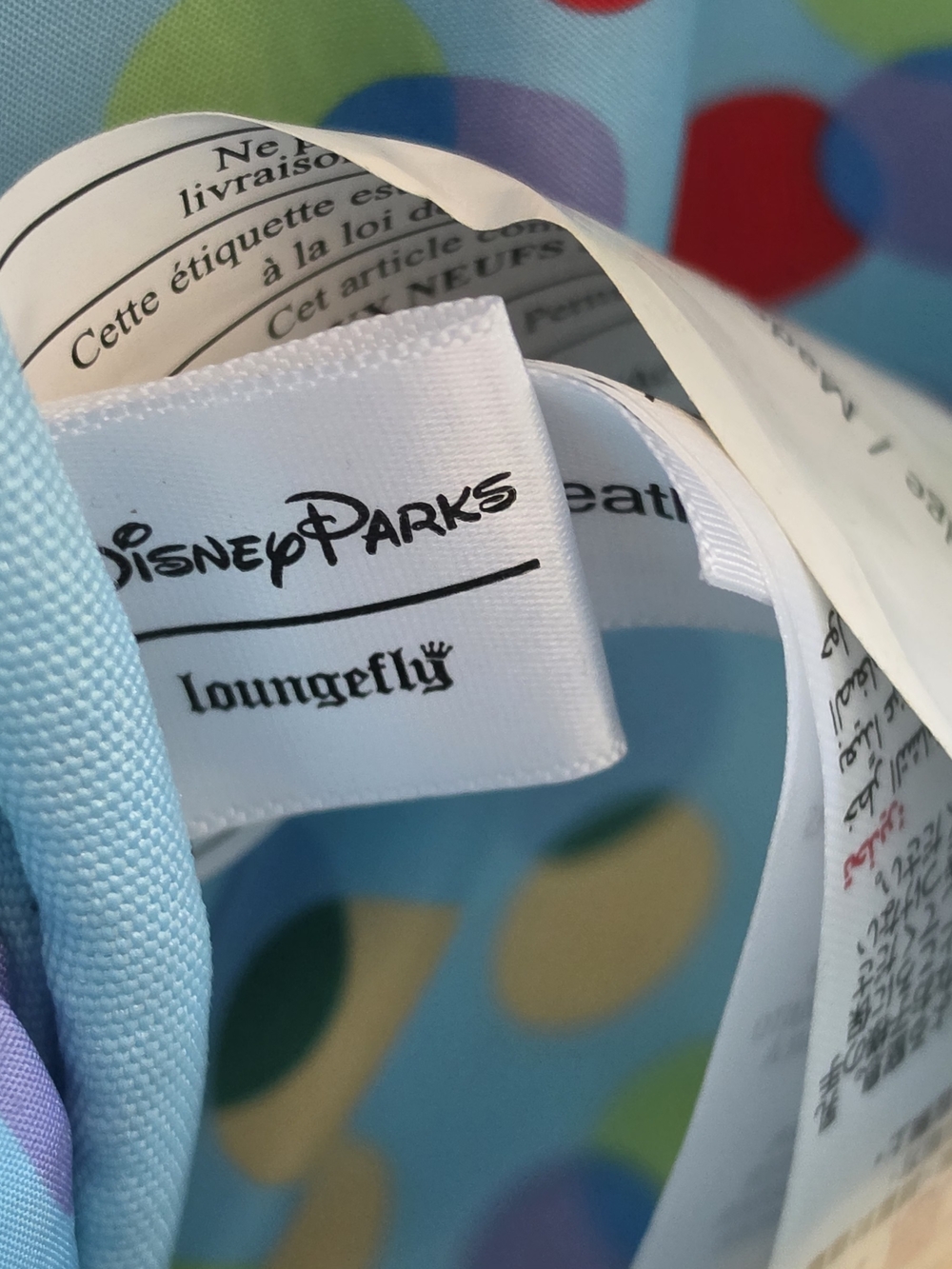 Disney Parks Loungefly Black 'Inside Out' Mini Backpack Joy Sadness Bingbong - Picture 7 of 8